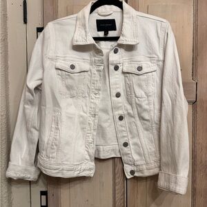 Banana Republic Off-White Jean Jacket